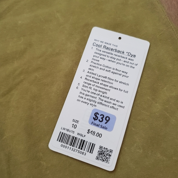 Lululemon Cool Racerback - Picture 5 of 5